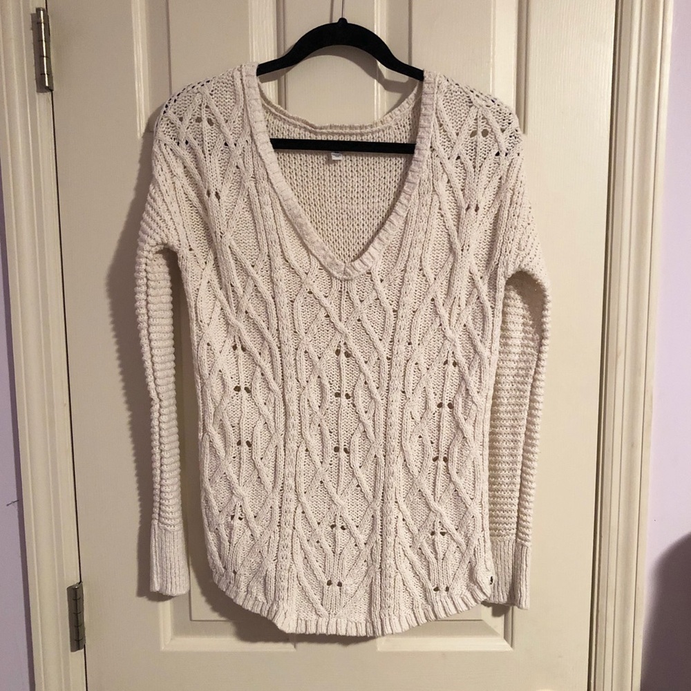 American Eagle Cream Sweater